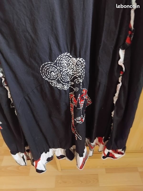 Jupe Noire Breal Taille 46 - Occasion En Très Bon état, Coupe Droite Pour Femme