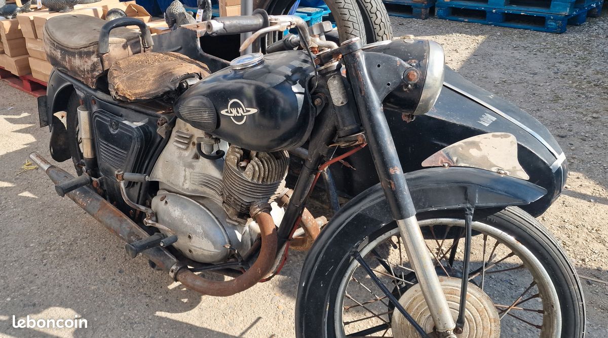 Side car année 60 IZH56 (350CC) COLLECTION A RESTAURER ...CG RUSSE (image 1)