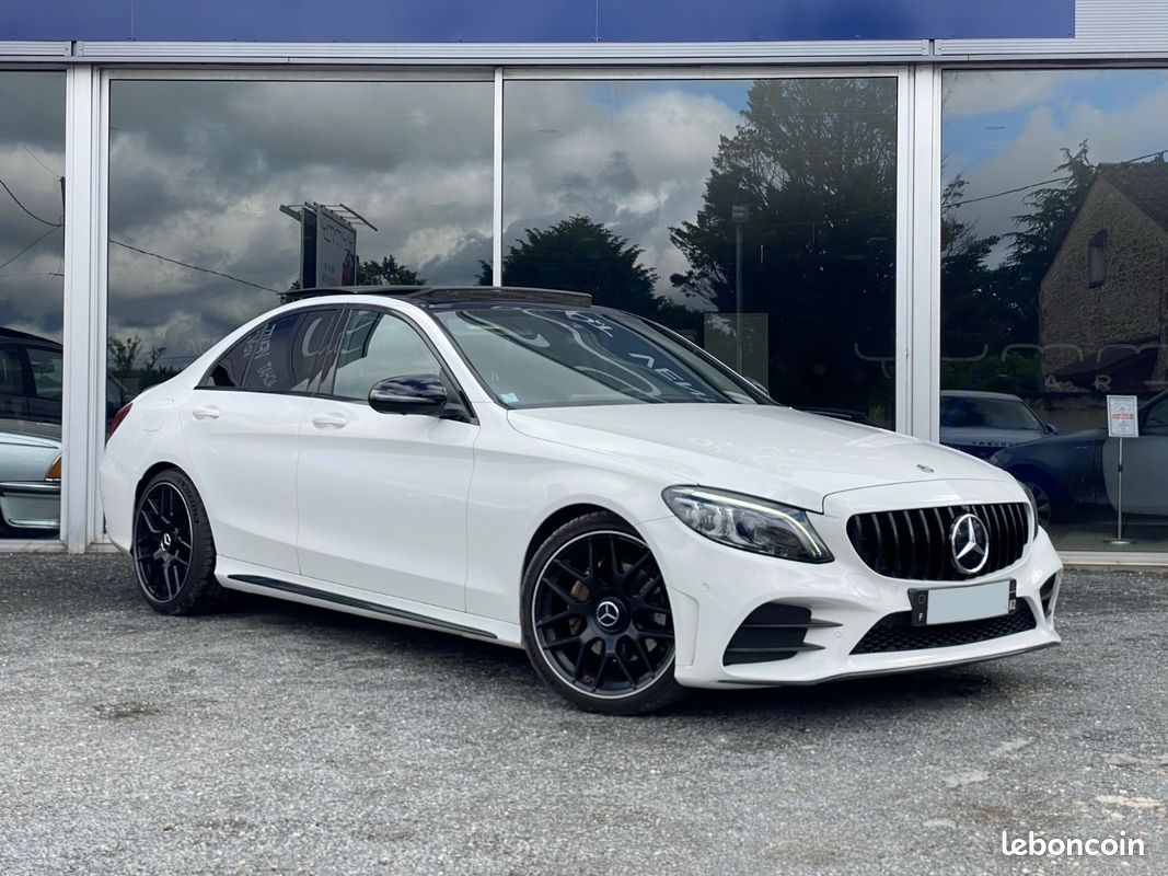 Mercedes CLASSE C 220D 194 ch / Toit ouvrant / Ambiance LED intérieur / Son Burmester / Sièges chauffants / Virtual Cockpit / Caméra 360° (image 1)