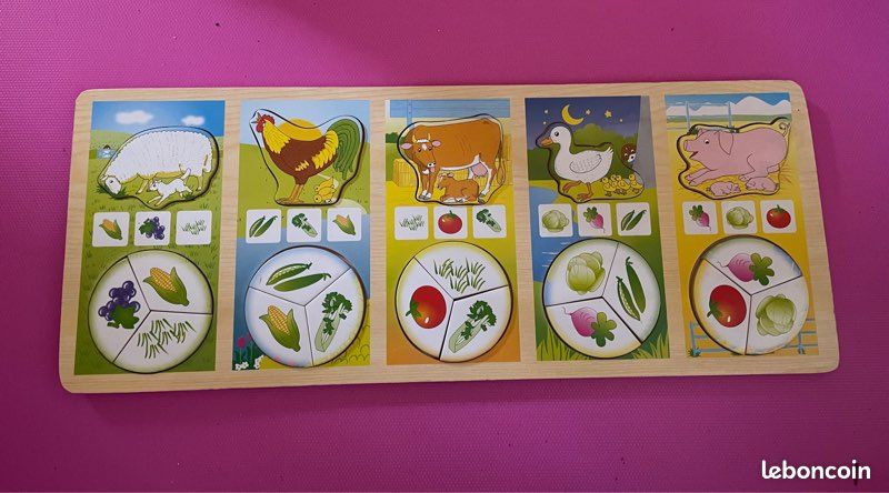 Puzzle en bois (image 1)