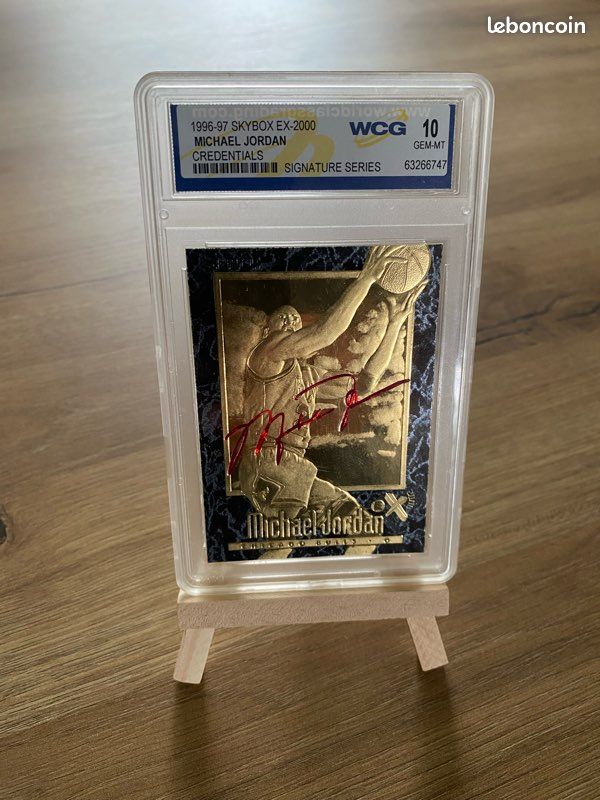 1996-97 Skybox EX2000 Credentials Michael Jordan Metallic 