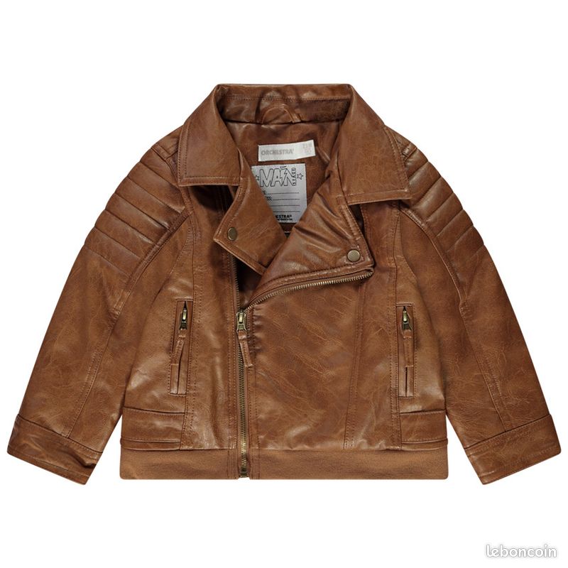 Perfecto biker effet cuir pour bébé garçon Vêtements bébé