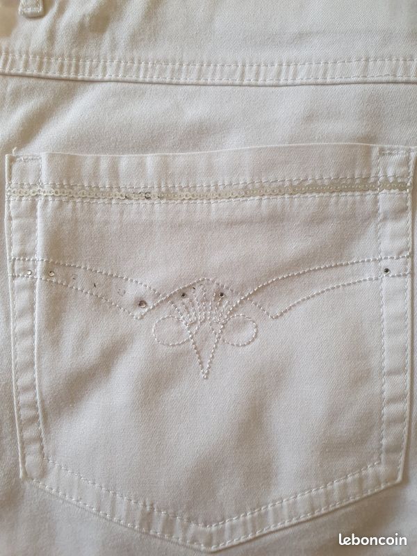 Pantacourt femme taille 42 (image 8)