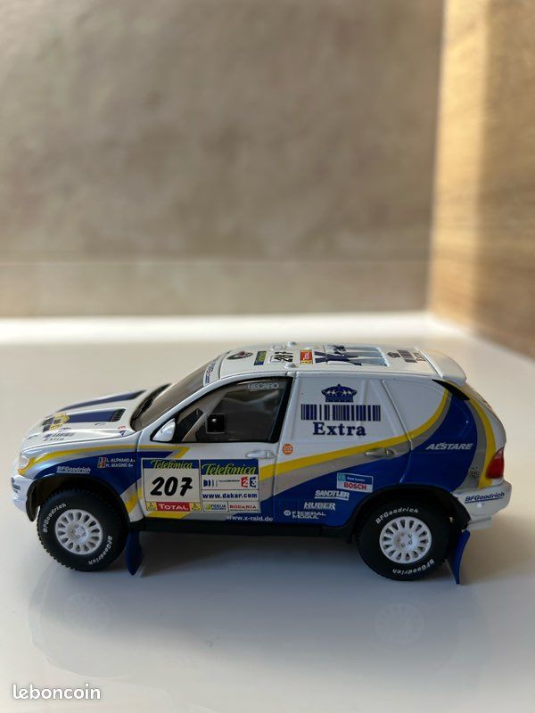 Bmw X5 #207 Rallye Raid Vent De Sable 2004 Alphand Magnes Solido 1/18