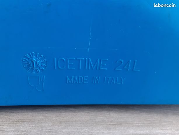 Grande glacière isotherme, bleu, 24 Litre