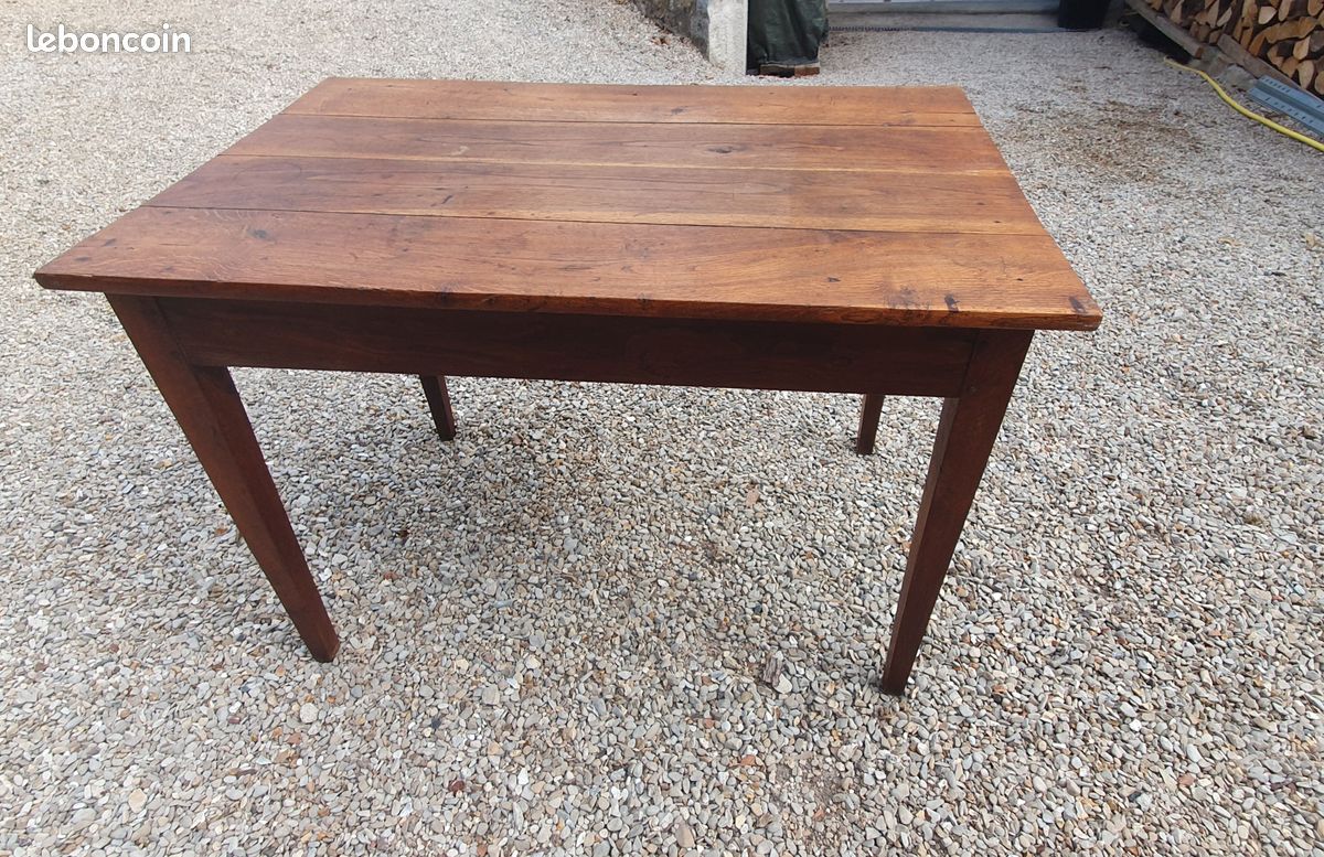 Bureau ancien en bois (image 4)