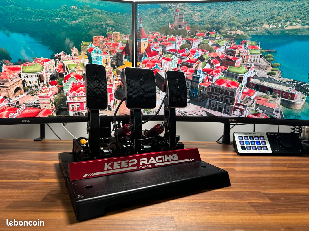Simagic P1000 + Haptic Reactor (x2) (image 1)