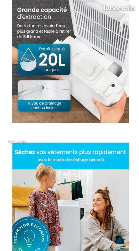 Déshumidificateur d'Air ProBreeze (image 4)