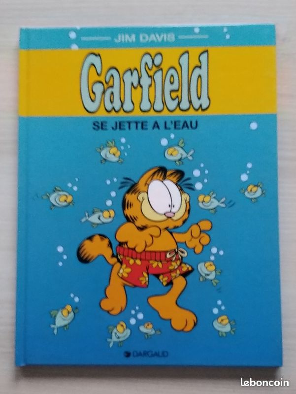 Bande dessinée "gardfield se jette à l'eau " neuve (image 1)