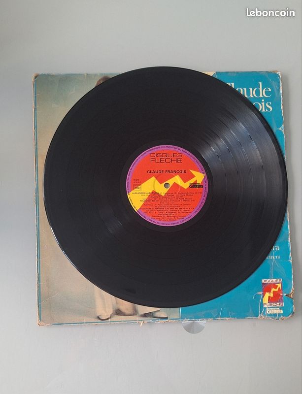 Lot 5 vinyles 33 tours Claude François – éditions originales 1977-1985 (image 6)