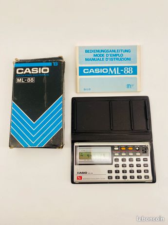 RARE CALCULATRICE 1979 vintage CASIO ML 831 musicale ML