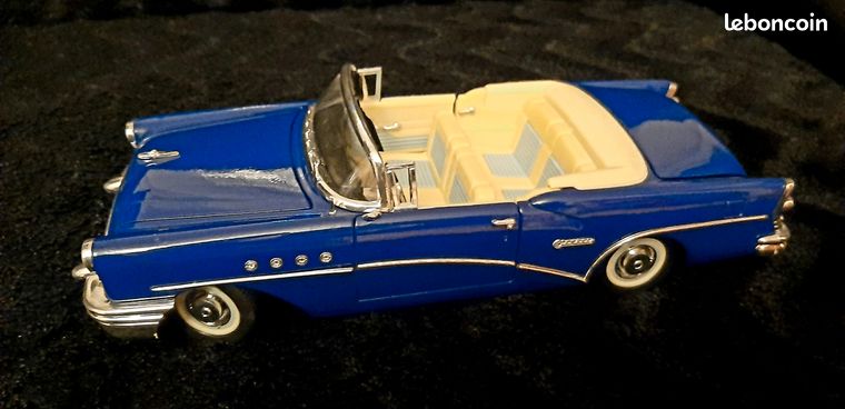 Buick Century Cabriolet Taxi Jaune 1955 – Mira 6132 – Collection 1/18
