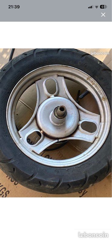 Roue avant Peugeot ludix 90 / 90-10 (image 3)