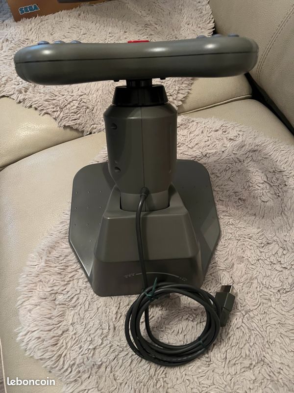 Volant Sega saturn Arcade racer PAL 100% OFFICIEL SEGA EN BOITE et