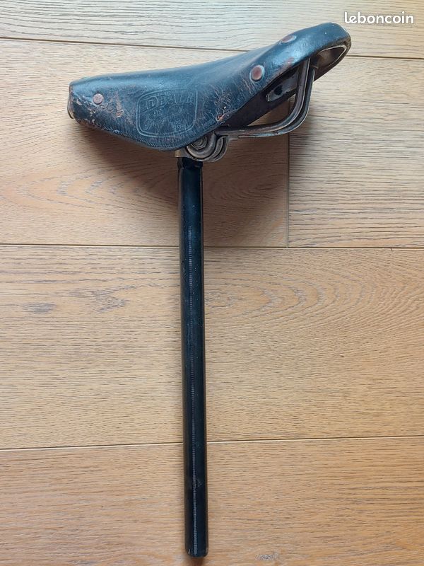 Selle Idéale En Cuir Marron – Taille 39, Modèle D'Occasion (Réf. 8059)