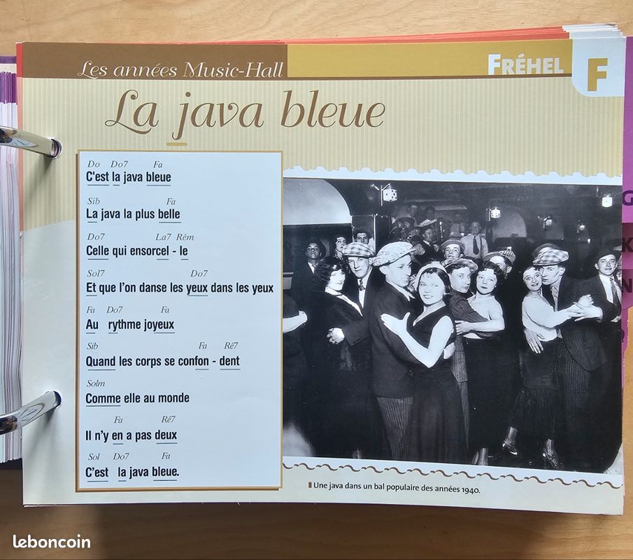 Classeur Plaisir de chanter 200 chansons avec accords (image 8)