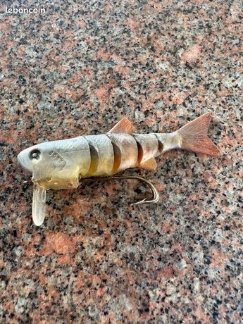 Leurre De Pêche Vintage SOSY - Hareng En Silicone - Crankbait Original