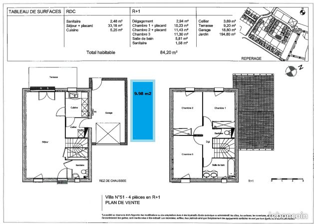 Maison 4 pièces 84 m² · à Eaunes · 84 m² · 269 000 €