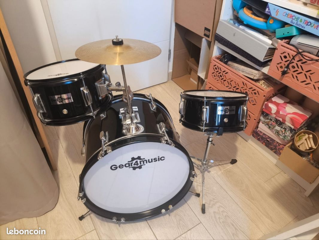 Batterie pour enfants jazz F Fityle instrument éducatif de coordination 3-6 ans
