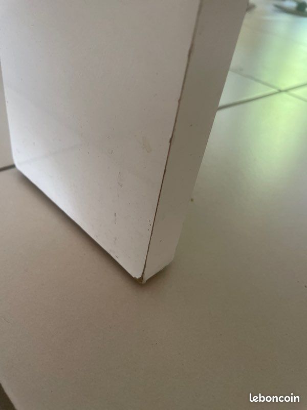 Table à manger blanche extensible (image 10)