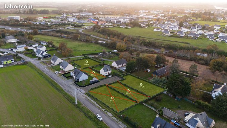 Terrain 699 m² Nivillac