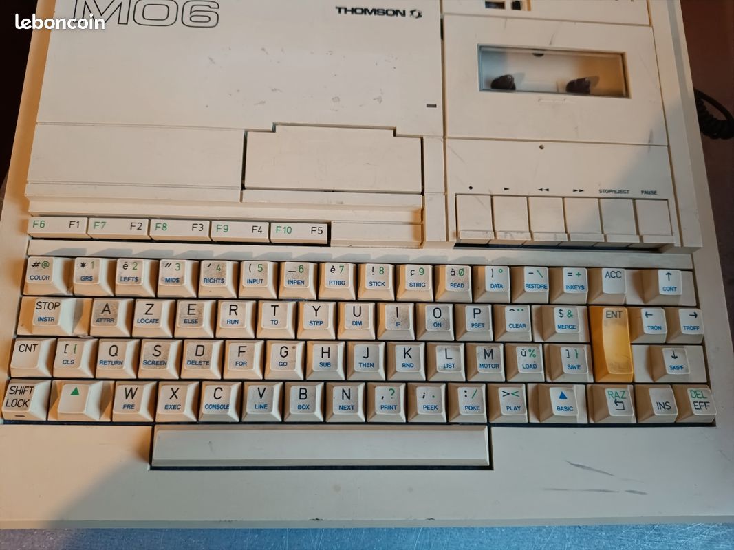 ORDINATEUR THOMSON JEU éducatif Enigme à Oxford MO5 - MO6 1986 (Vintage Rare) EUR 39,00 - FR