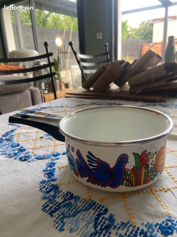 Casserole émail / Fondue ACAPULCO Villeroy & Boch / Christin