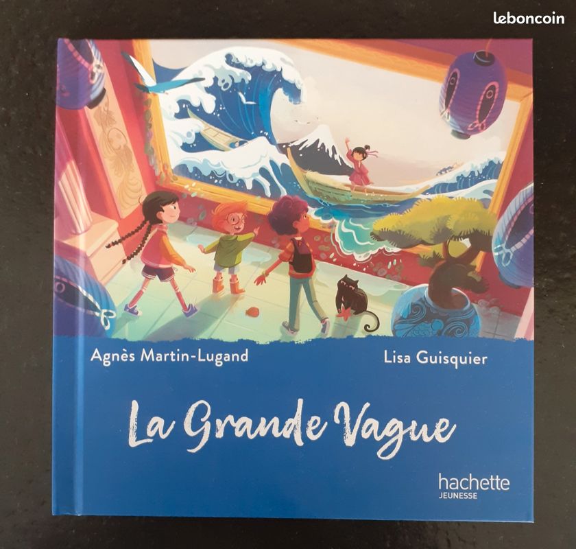 Album La Grande Vague, Hachette Jeunesse, collection Le musée magique, neuf (image 1)