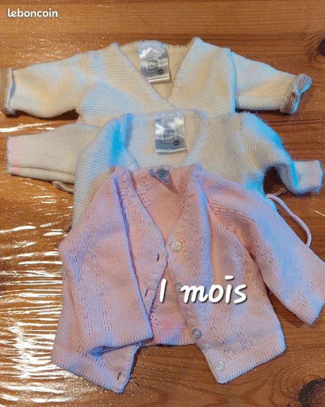 Lot vêtements bébé 1 mois (image 4)