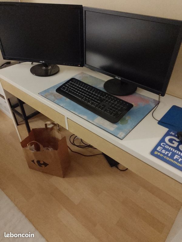 Bureau Micke ikea 140x60 (image 1)