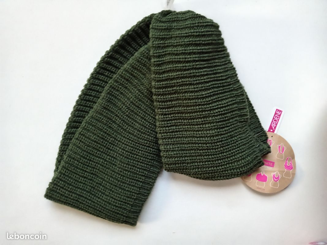 Snood vert foncé (image 1)