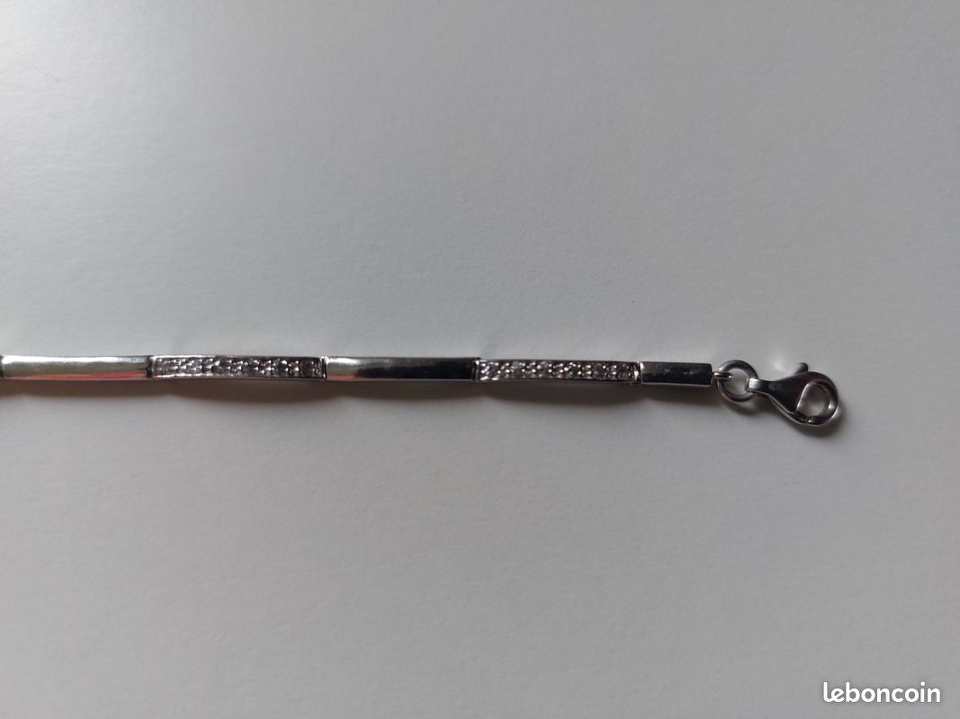 Bracelet fin en argent (image 3)