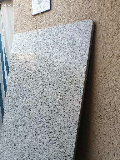 Vend plaque de granit gris moucheté (image 5)