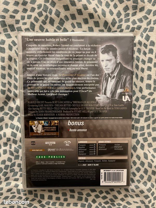 Le prisonnier d’Alcatraz dvd (image 2)
