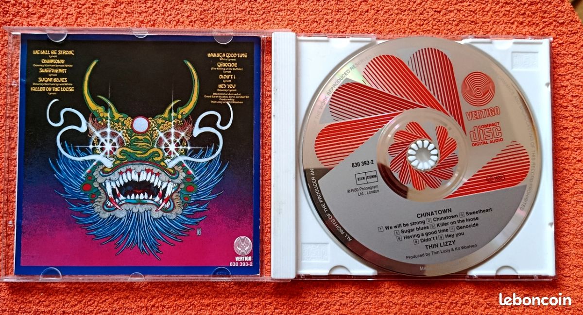 CD Thin Lizzy "Chinatown" (image 3)