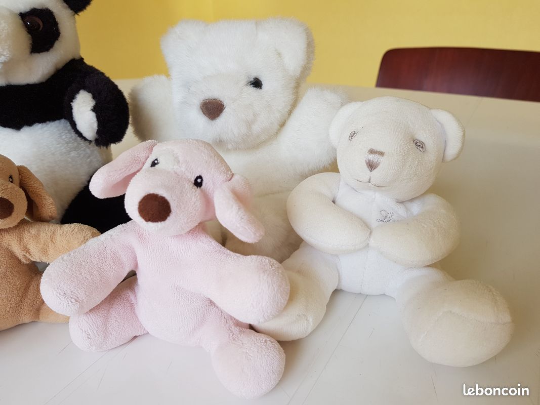Peluche Panda et Ourse blanc (image 3)
