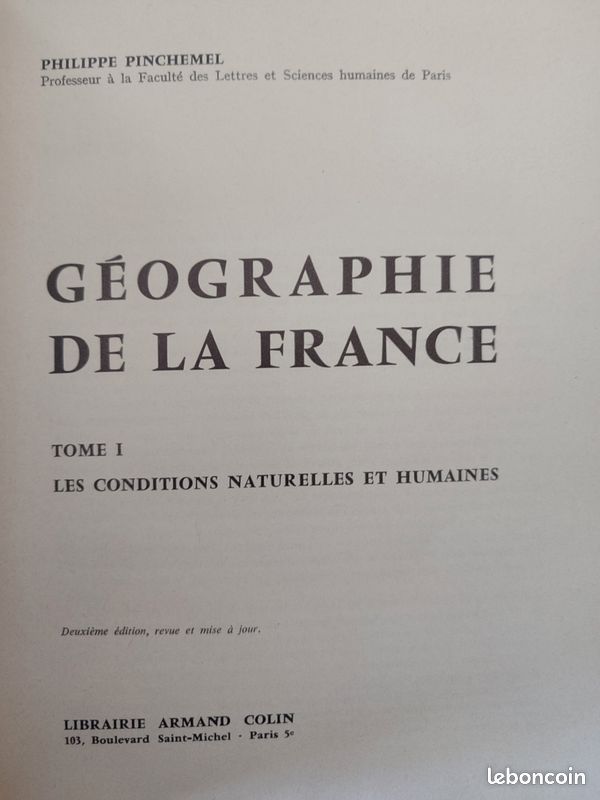 Géographie de la France Philippe Pinchemel (image 6)