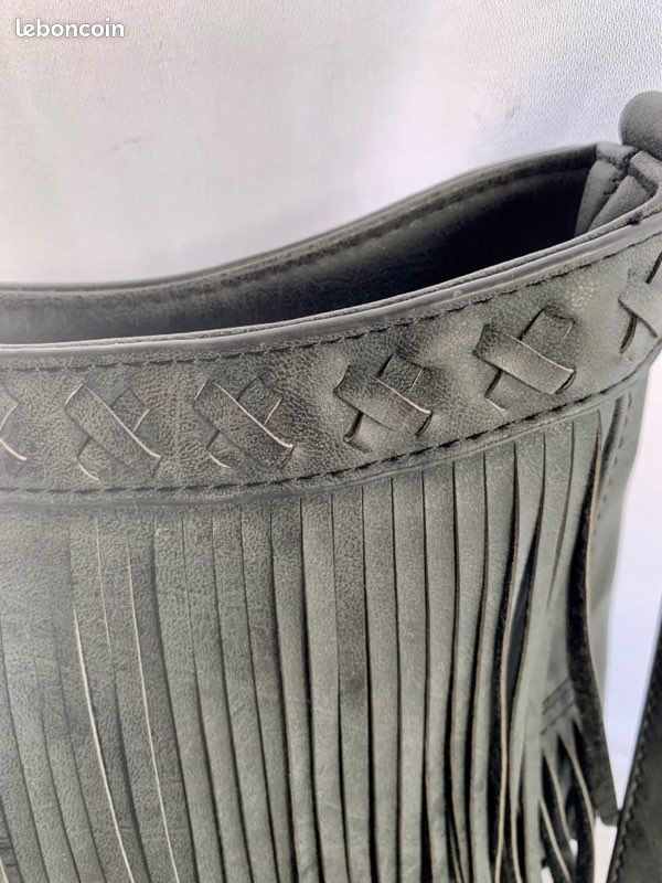 Sac à bandoulière à franges (image 2)