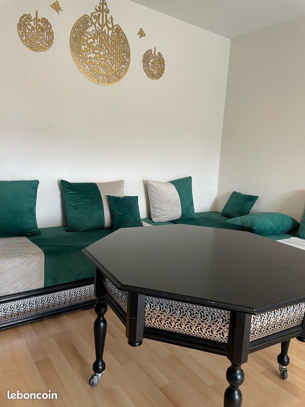 Salon marocain sedari complet + table (image 5)
