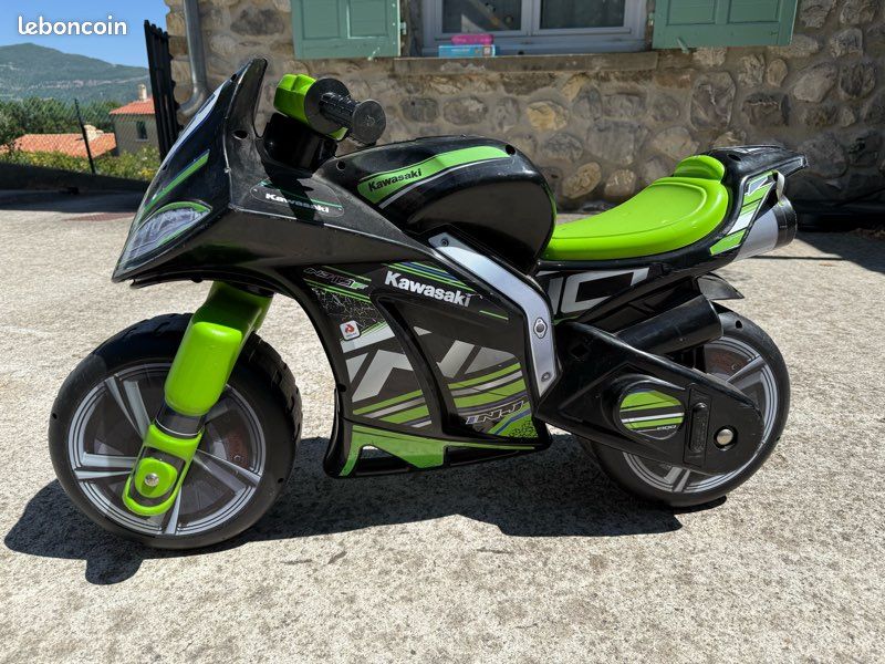 Kawasaki Jouet Porteur Moto Kawasaki Porteur Moto Injusa Porteur