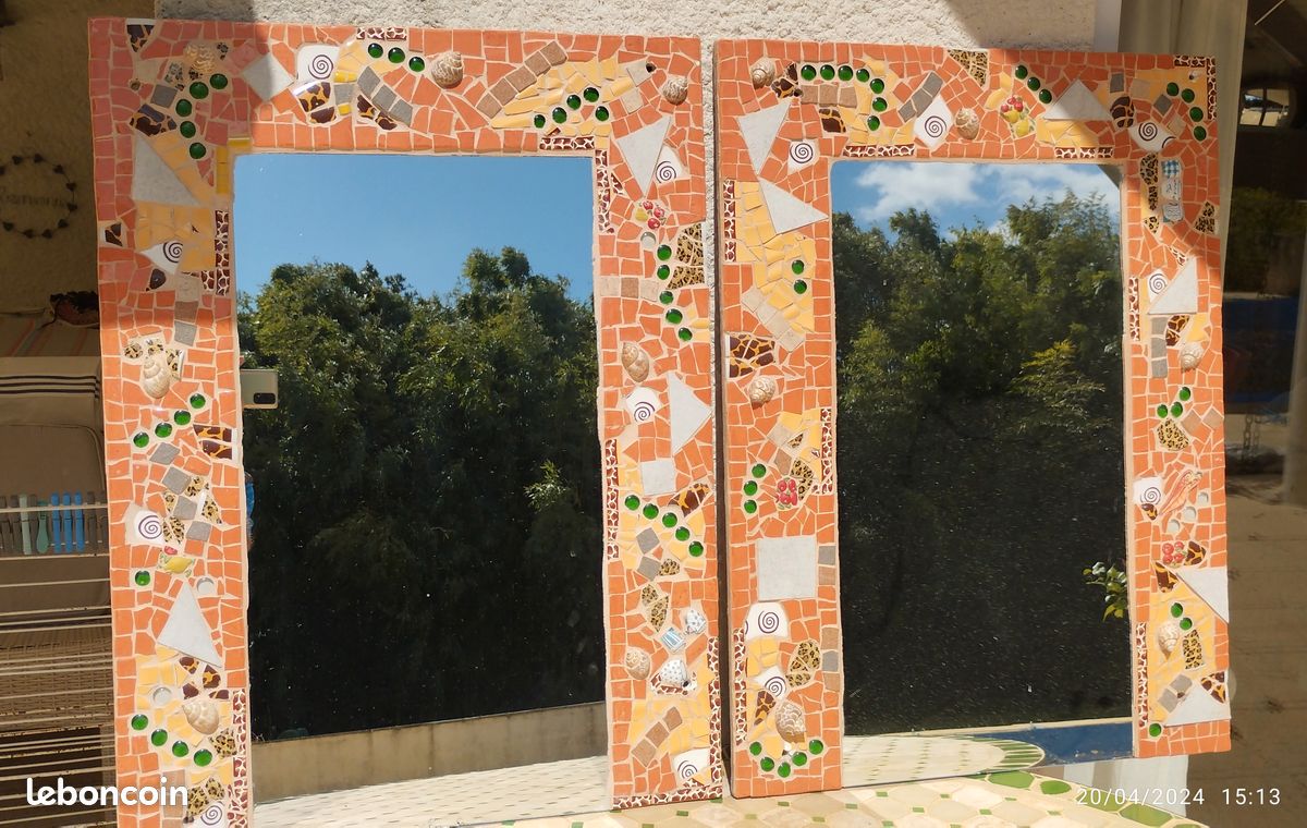 Miroirs mosaïque bon état (image 3)
