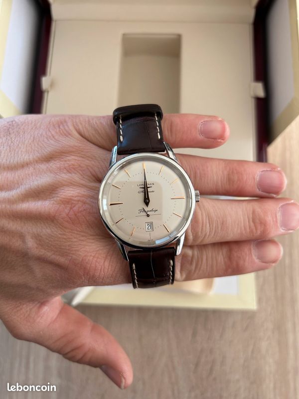 Montre Longines Flagship Heritage L4.795.4.78.2 - Bon état - Révision 2023 (image 1)