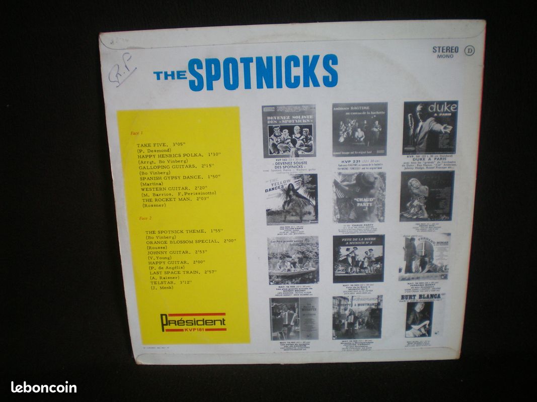 Vinyle Spotnicks (image 2)