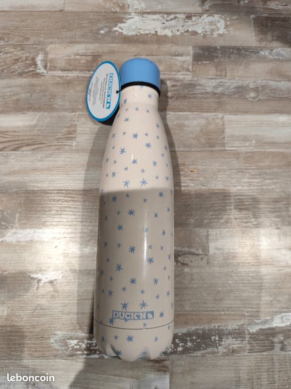 Qwetch - Bouteille Isotherme Originals Vert Pastel 750ml - 24h Froid Et 12h Chaud - Etanche & Réutilisable - Gourde Inox Isotherme Pour Sport, Voyage, Bureau, Randonnée