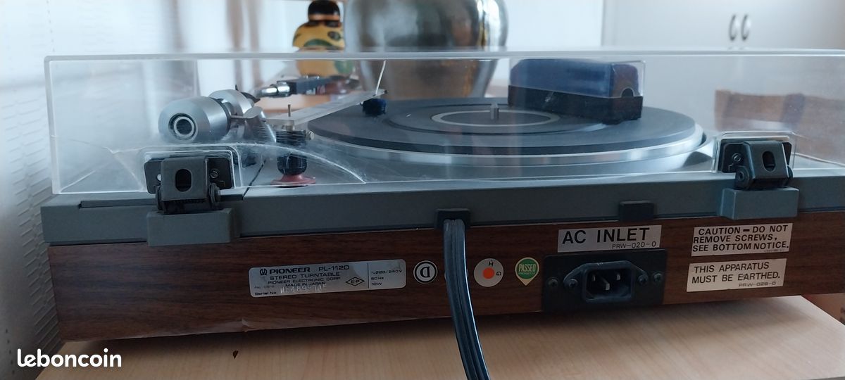 Platine Vinyle Pioneer PL-112D – Excellent état, Fonctionnement Parfait, Courroie