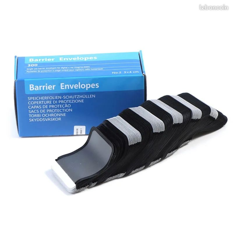 Enveloppes de barrière à rayons X ScanX, taille 2 , (300 pièces/boîte) (image 2)