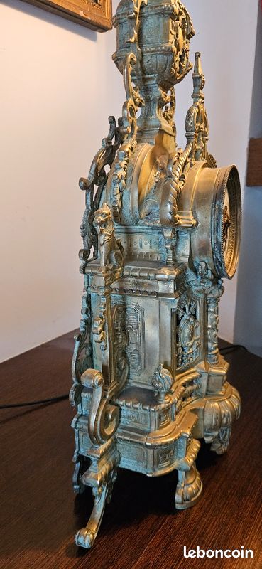 VENDU Horloge et Chandeliers en bronze (image 13)