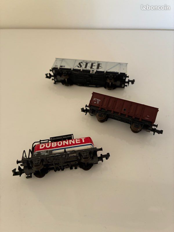 Wagon de marchandises échelle N Roco 2363 Deutsche Bahn 3 conteneurs