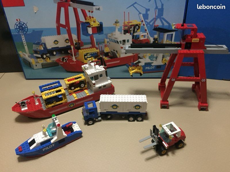 Lego Harbor Lego Sets Lego 6542 Grand Port De Commerce Lego 6542