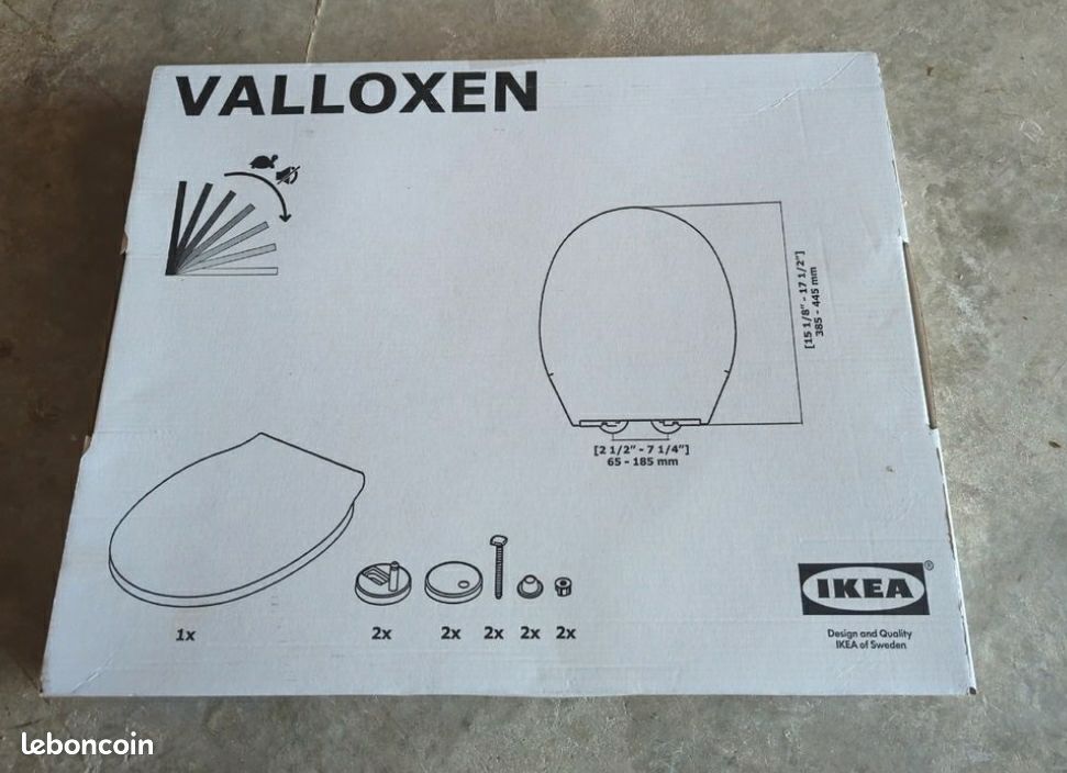 Abattant WC blanc Ameublement